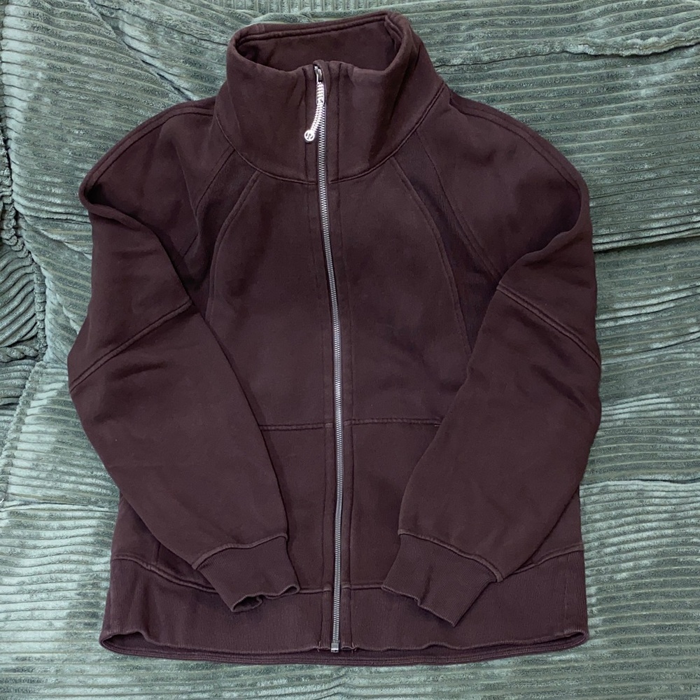 lululemon athletica Dark Brown Full-Zip Jacket
